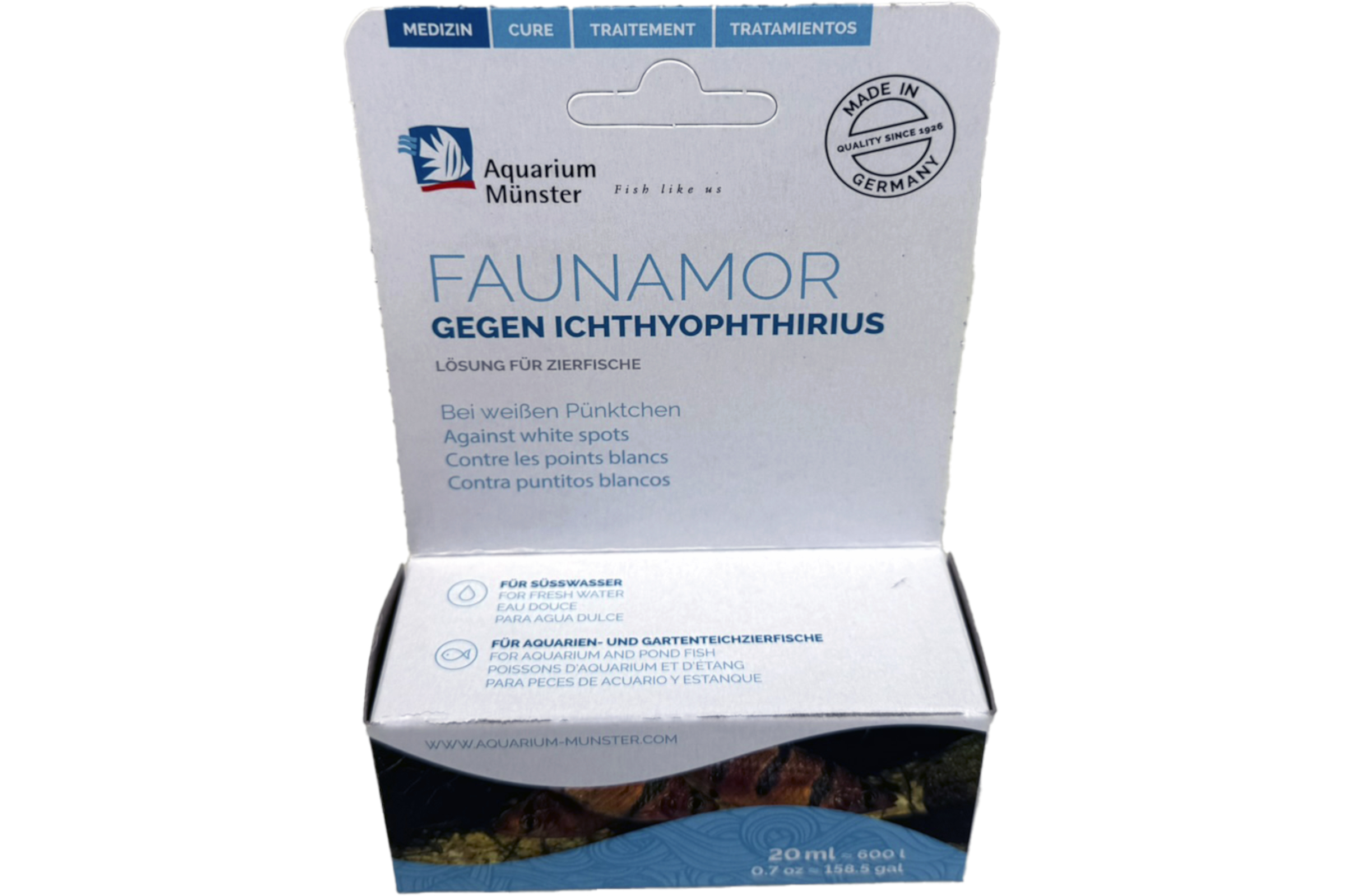 Packung Faunamor gegen Ichthyophthirius, 20 ml